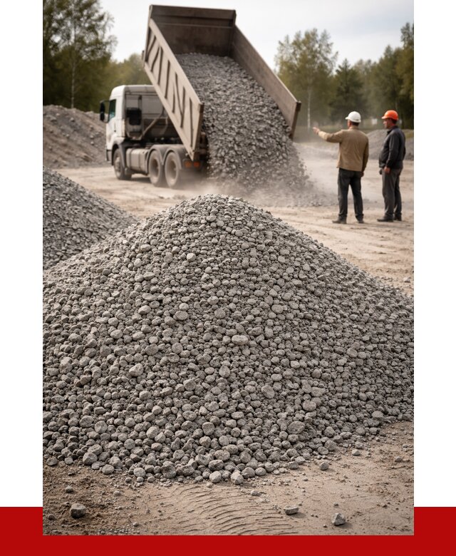 Гранитный щебень фракция 0-5 в Алексине от 3187 руб ПРОНЕРУДЛкс