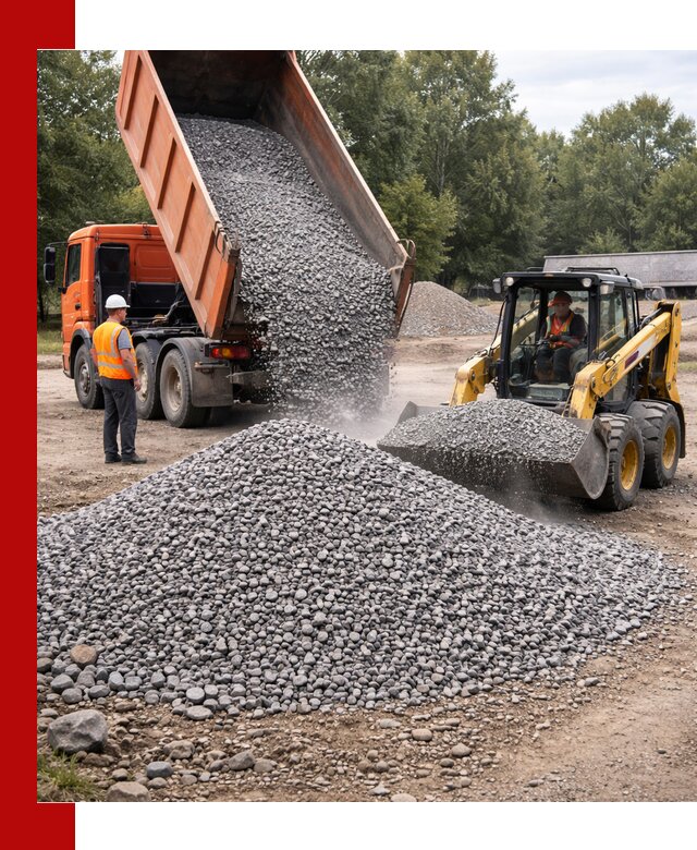 Купить гранитный щебень фракции 5–10 в Алексине с доставкой