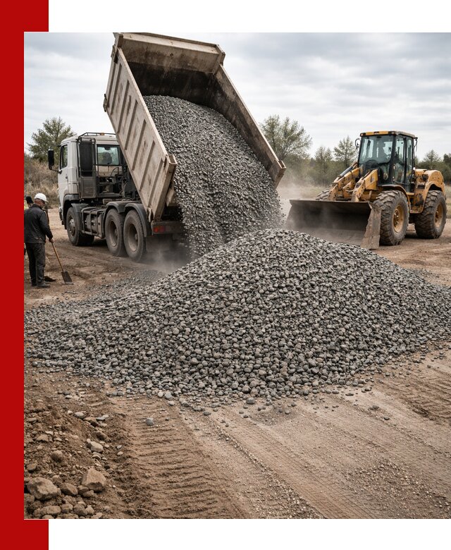 Гранитный щебень фракция 10-20 с доставкой в Алексине