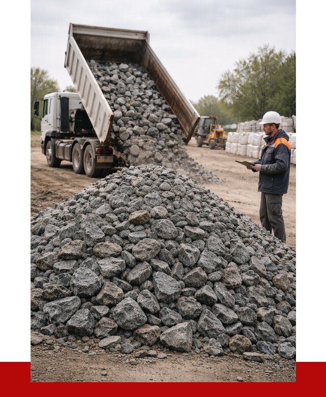 Гранитный щебень фракция 100-200 в Алексине от 4615 р. ПРОНЕРУДЛкс