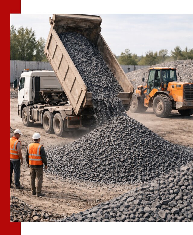 Доставка и продажа щебня габбро-диабаза в Алексине