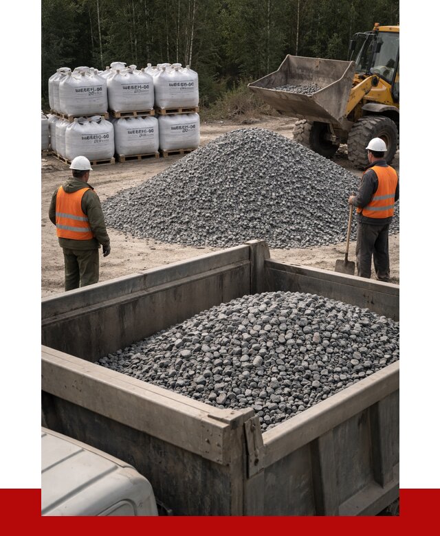 Щебень габбро диабаз 20-40 в Алексине от 3736 руб. | ПРОНЕРУДЛкс