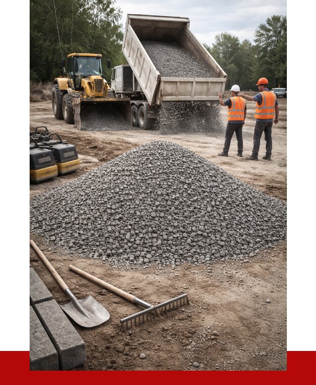 Гравийный щебень купить в Алексине от 2417 р. ПРОНЕРУДЛкс