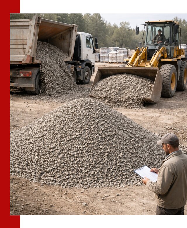 Гравийный щебень фракция 5–10 с доставкой в Алексине