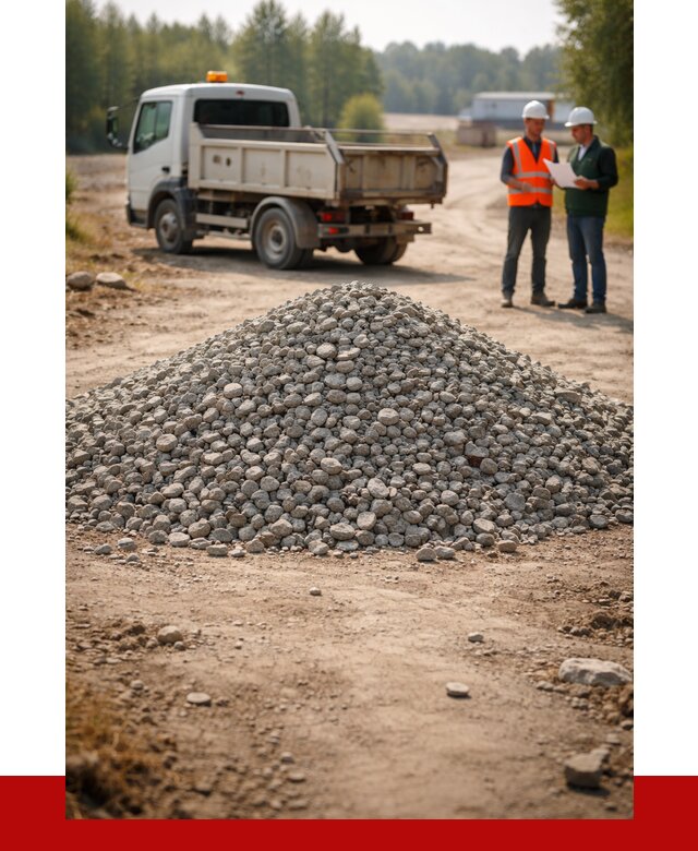 Гравийный щебень фракция 20-40 в Алексине от 1319 р. | ПРОНЕРУДЛкс