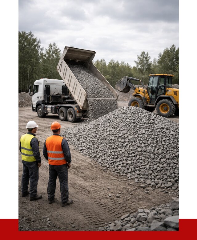 Гравийный щебень фракция 40-70 в Алексине от 10439р | ПРОНЕРУДЛкс