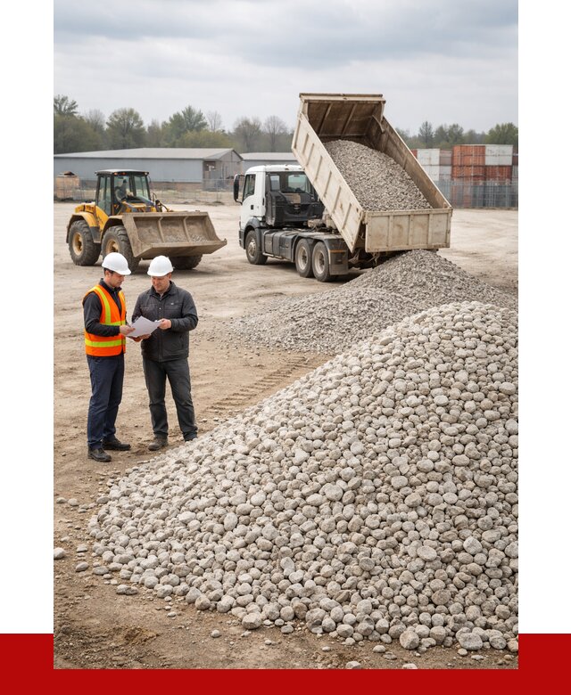 Известняковый щебень в Алексине от 1538 р. доставка | ПРОНЕРУДЛкс