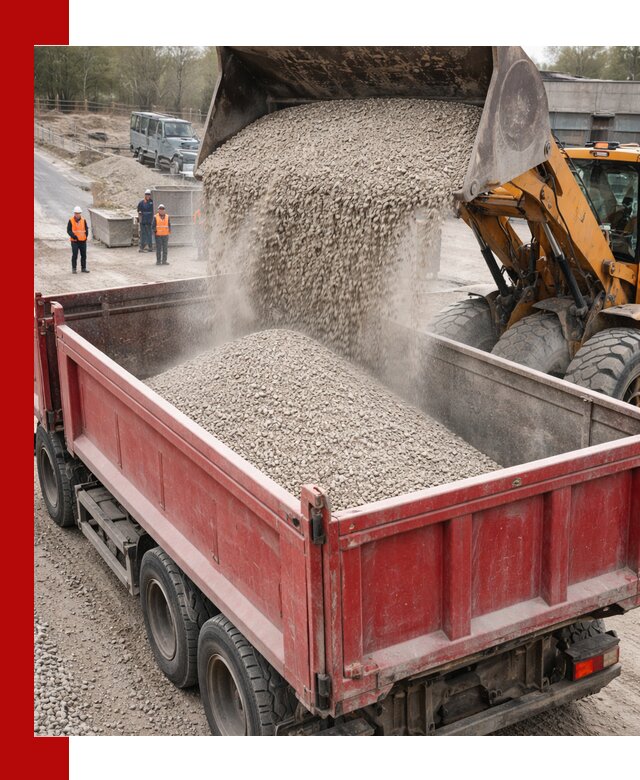 Купить известняковый щебень фракции 0-5 с доставкой в Алексине