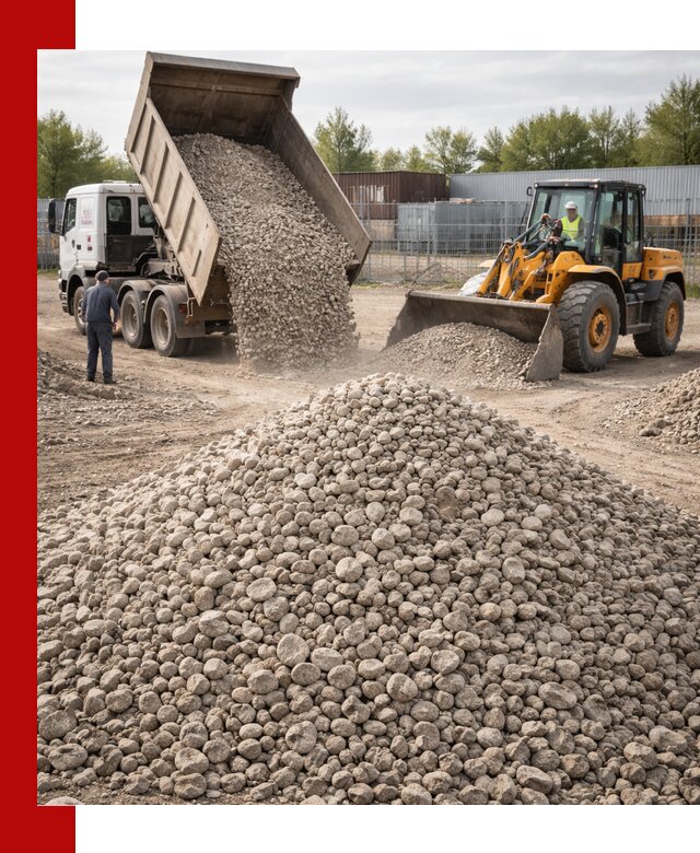 Доломитовый щебень фракции 20–41 с доставкой в Алексине