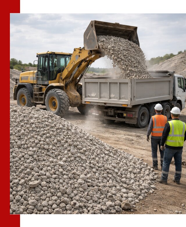 Доломитовый щебень фракция 40–71 доставка и продажа в Алексине