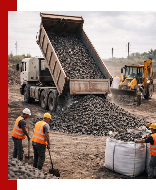 Шлаковый щебень фракция 40-70 с доставкой в Алексине