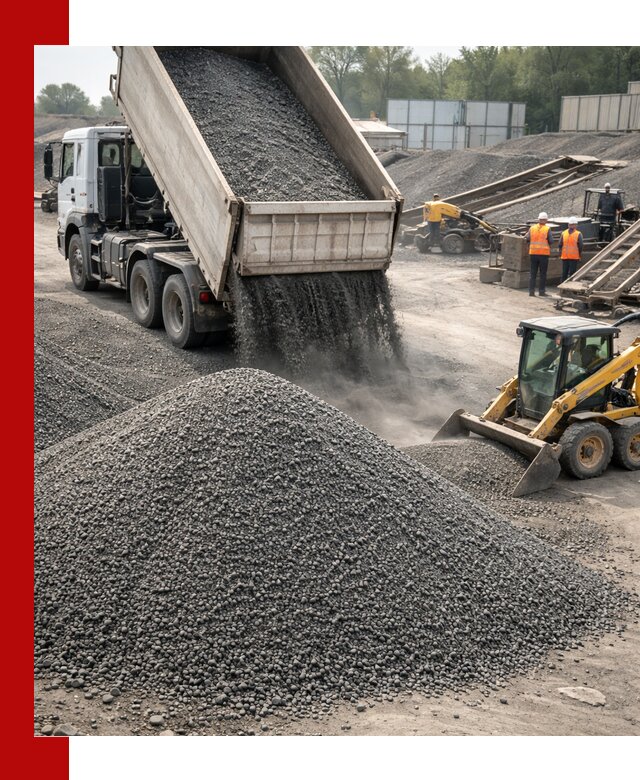 Вторичный щебень фракция 0–5 с доставкой в Алексине