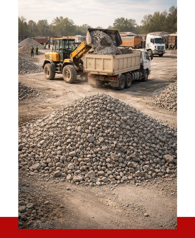 Вторичный щебень фракция 40-70 в Алексине от 1912 р, ПРОНЕРУДЛкс