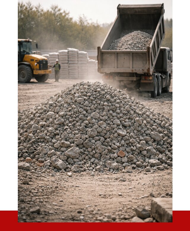 Вторичный щебень фракция 70-150 в Алексине от 1538 р. | ПРОНЕРУДЛкс