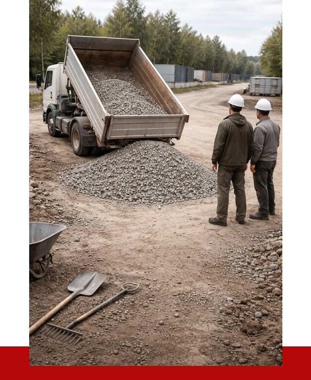 Бетонный щебень фракция 5-20 в Алексине от 3516 р., ПРОНЕРУДЛкс