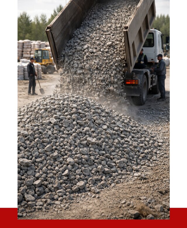Бетонный щебень фракция 40-70 в Алексине от 1978 р. ПРОНЕРУДЛкс