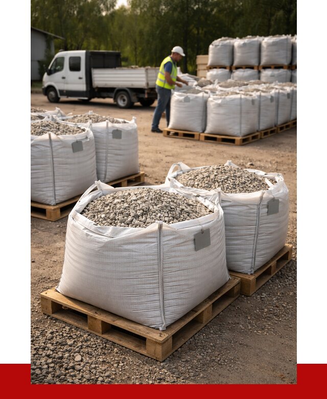 Щебень в мешках с доставкой в Алексине от 4615 р. | ПРОНЕРУДЛкс