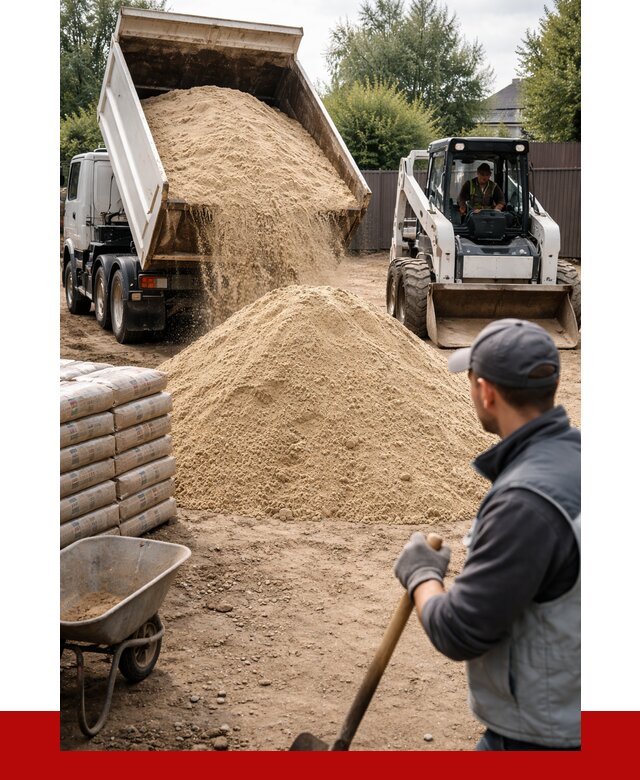 Мытый речной песок с доставкой в Алексине от 1593 р. | ПРОНЕРУДЛкс