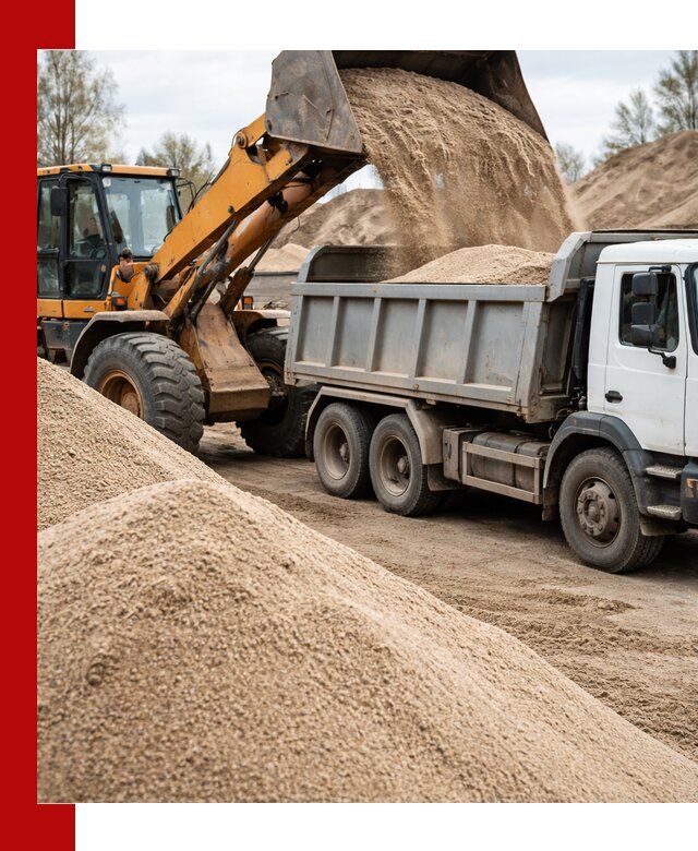 Доставка сеяного песка в Алексине оптом и в розницу