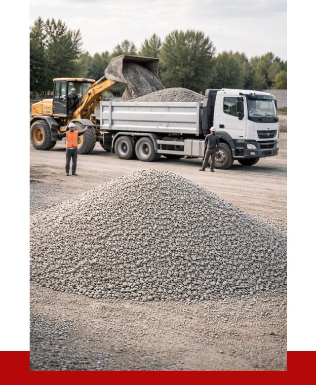 Купить мытый гравий в Алексине от 3846 р, доставка ПРОНЕРУДЛкс