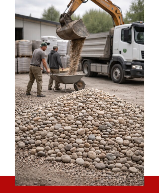 Галька декоративная в Алексине от 3516 р. за куб | ПРОНЕРУДЛкс