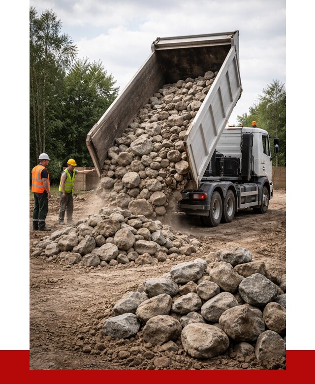Купить булыжник в Алексине с доставкой от 4945 р. за куб | ПРОНЕРУДЛкс