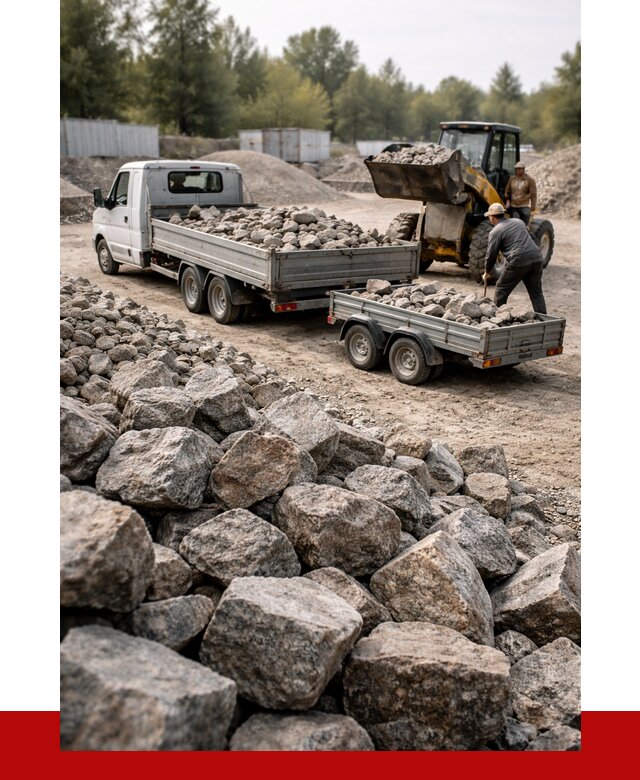 Купить бутовый камень гранитный в Алексине от 3077 р. | ПРОНЕРУДЛкс