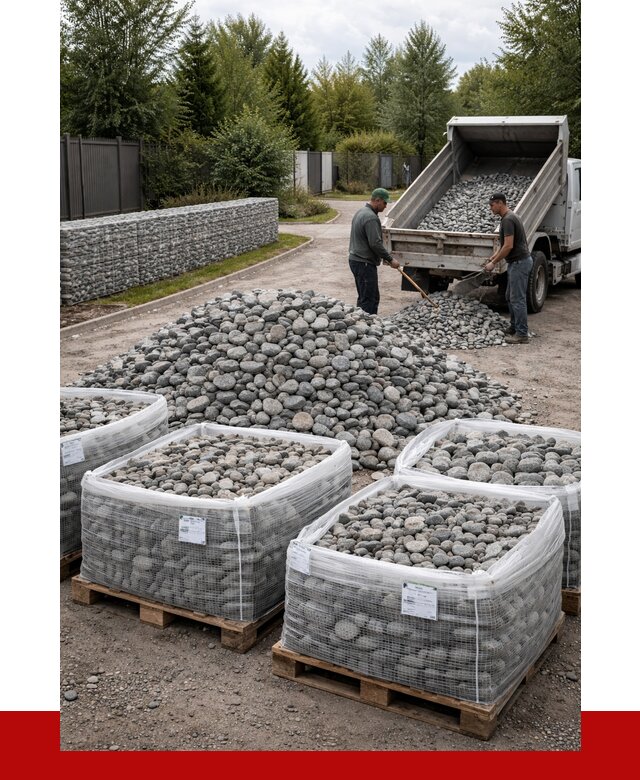 Камень для габионов в Алексине от 4615 р. за куб | ПРОНЕРУДЛкс