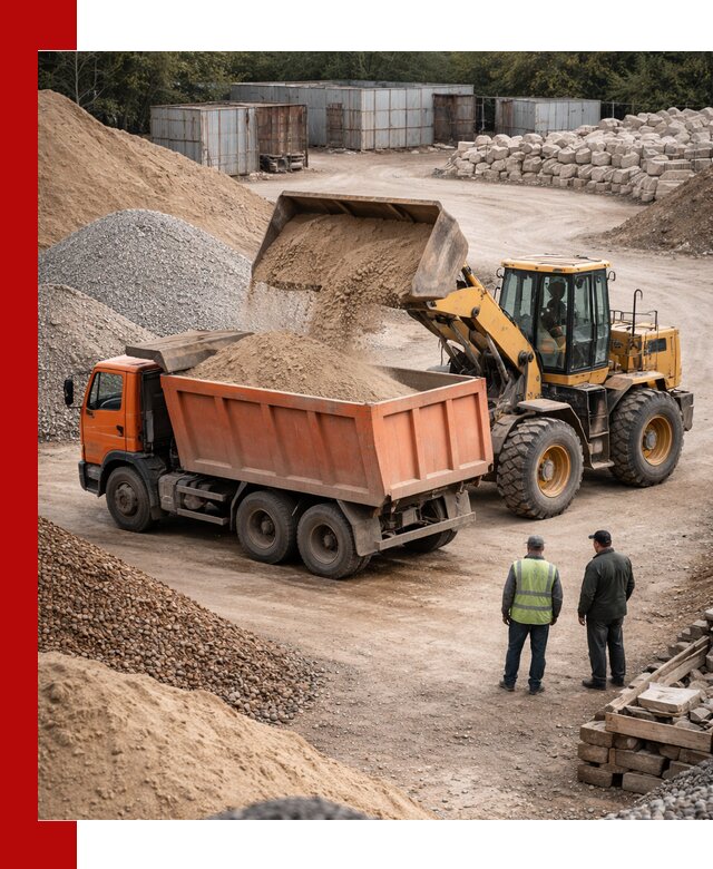 Доставка сыпучих смесей и смесей для стройки в Алексине