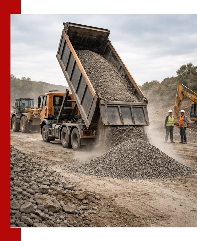 Щебёночно-песчаная смесь ЩПС С1 с доставкой в Алексине