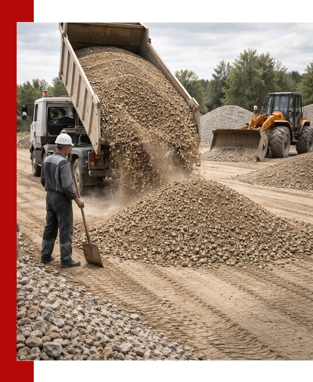 Доставка щпс С3 в Алексине самосвалами и бортовыми грузовиками
