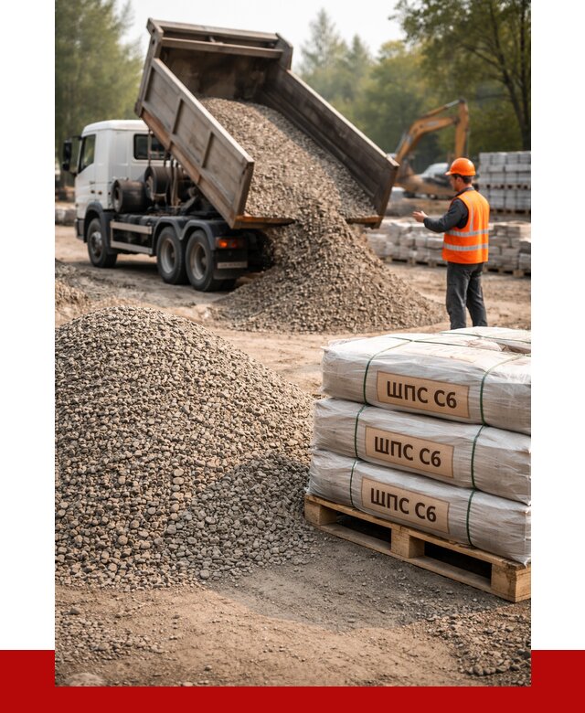 ЩПС С6 в Алексине с доставкой от 2417 р. за куб | ПРОНЕРУДЛкс