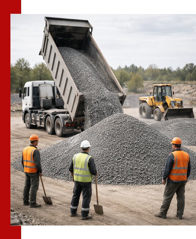 Доставка и продажа гранитной крошки в Алексине