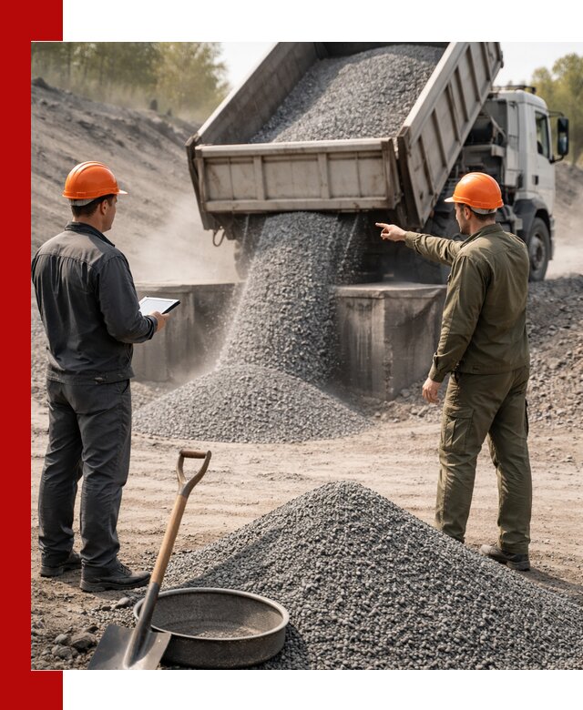 Гранитная крошка фракция 2-5 доставка в Алексине