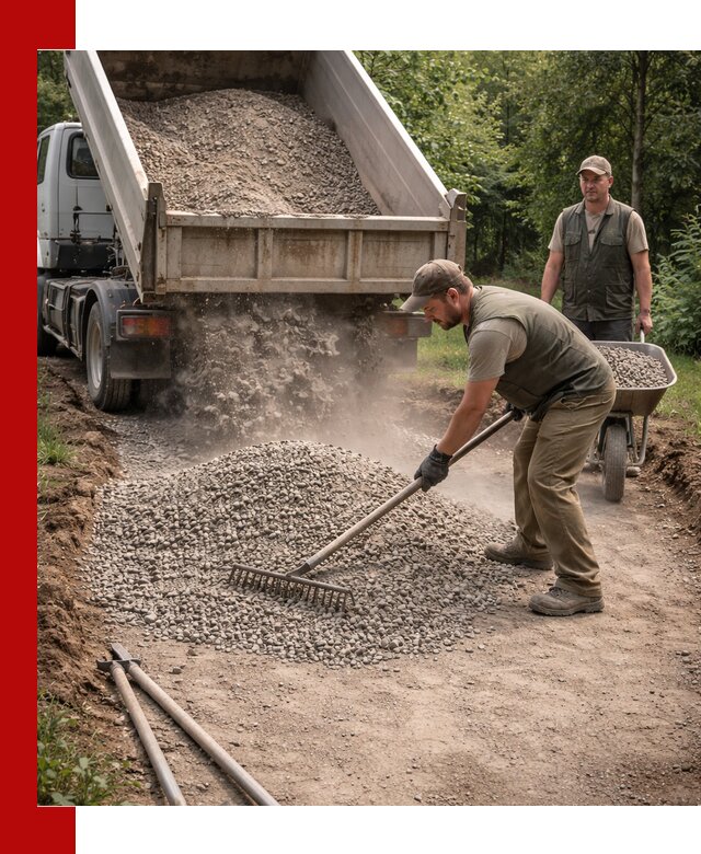 Каменная крошка для дорожек с доставкой в Алексине