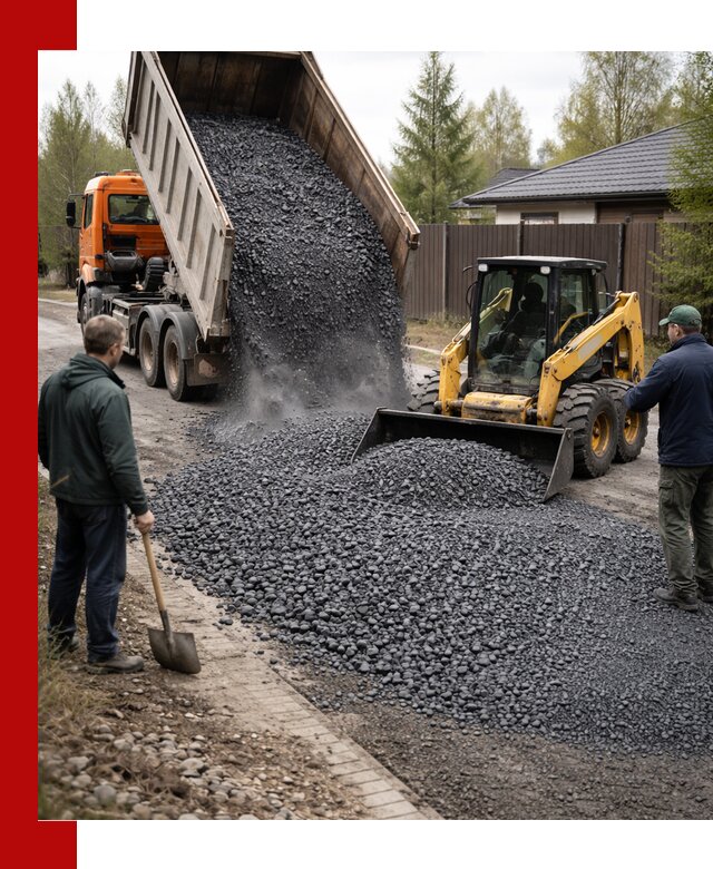 Крошка габбро с доставкой в Алексине для строительных работ