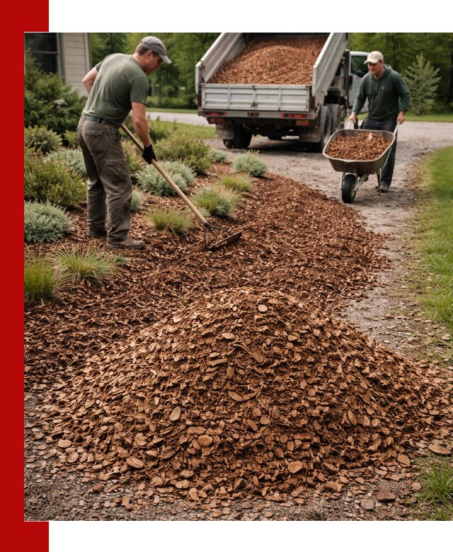 Крошка для мульчирования с доставкой в Алексине