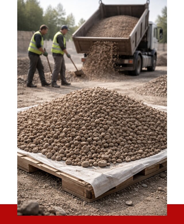 Керамзит фракция 5-10 в Алексине от 4615 р. с доставкой | ПРОНЕРУДЛкс