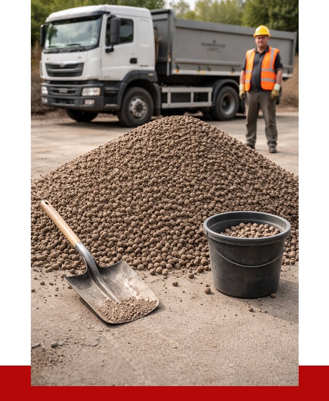 Керамзит фракция 10-20 в Алексине от 4615 р. с доставкой | ПРОНЕРУДЛкс