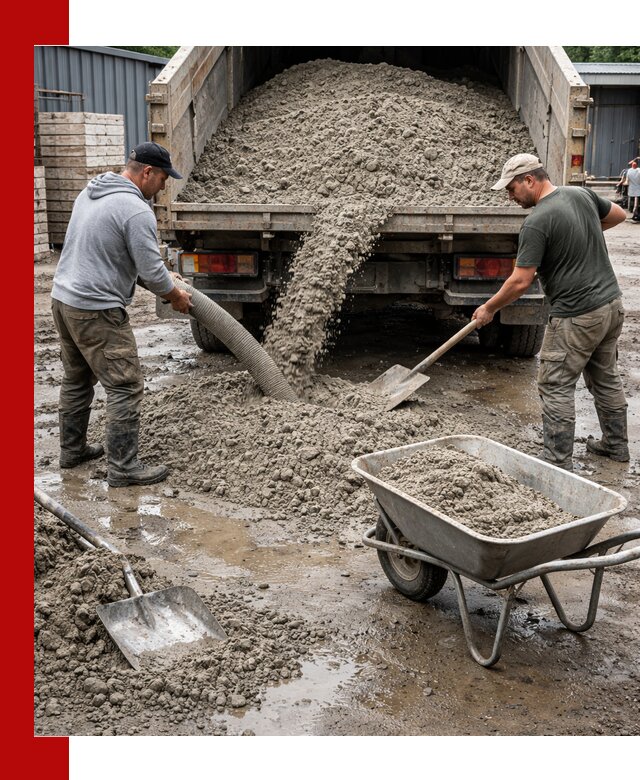 Цементно-песчаная смесь М150 доставка в Алексине