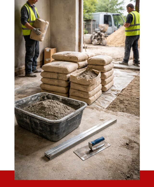 Купить сухую смесь для стяжки в Алексине от 4945 р. | ПРОНЕРУДЛкс