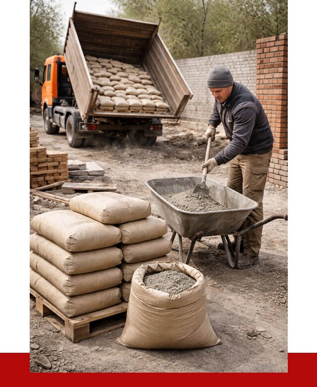 Купить сухую смесь для кладки в Алексине от 1319 р. | ПРОНЕРУДЛкс