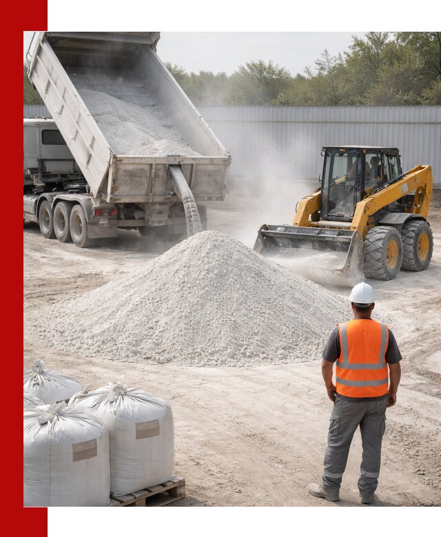 Доставка и продажа известняковой муки в Алексине