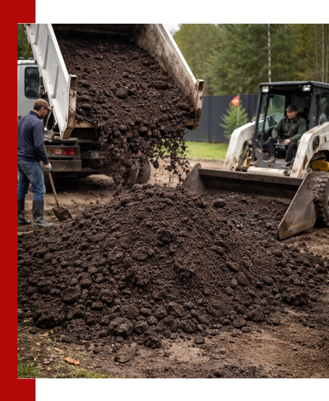 Плодородный грунт с доставкой в Алексине для садов и огородов
