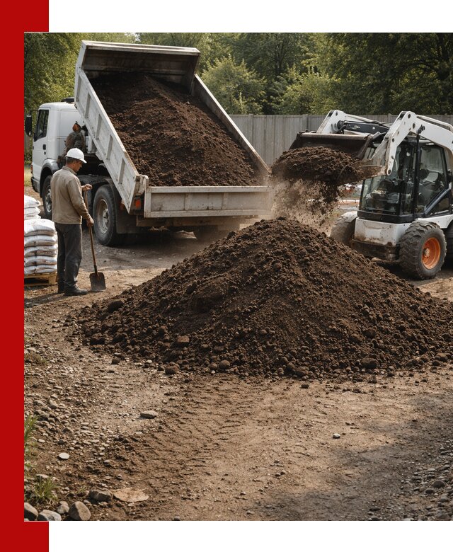 Доставка растительного грунта в Алексине от производителя оптом и в розницу