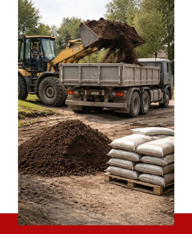 Почвогрунт в Алексине с доставкой от 3516 р. за куб | ПРОНЕРУДЛкс