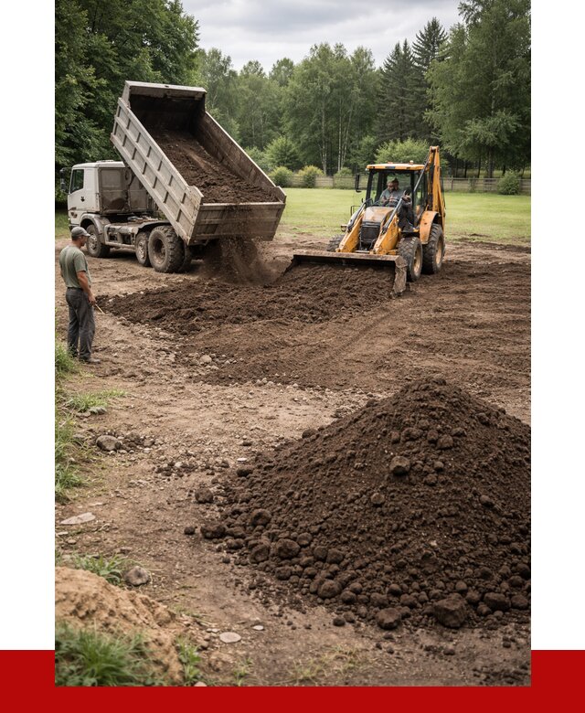 Грунт для выравнивания участка в Алексине от 1319 р. | ПРОНЕРУДЛкс