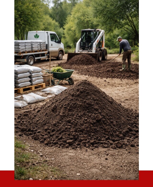 Грунт для озеленения с доставкой в Алексине от 1978 р. | ПРОНЕРУДЛкс