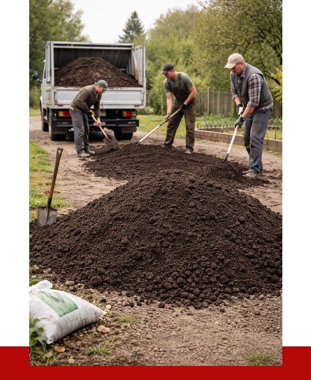 Купить землю для огорода в Алексине от 3516 р./куб | ПРОНЕРУДЛкс