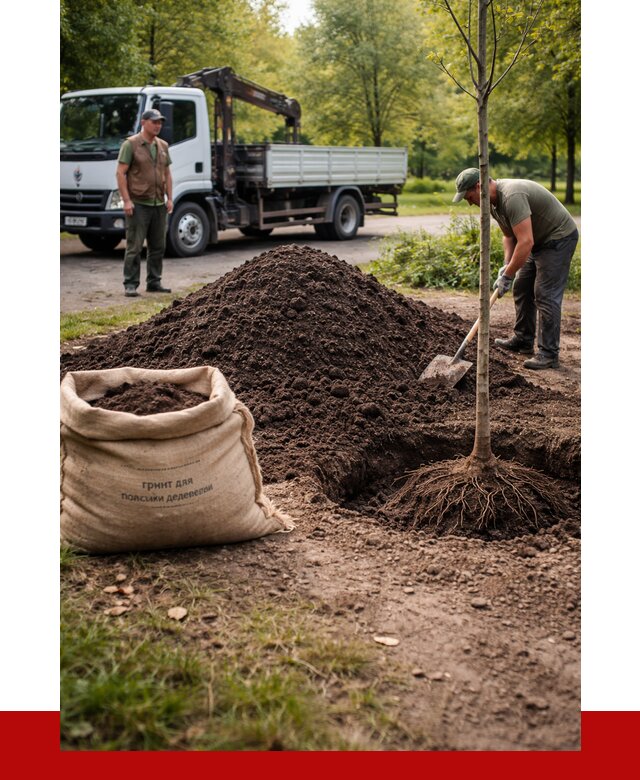 Грунт для посадки деревьев в Алексине от 1319 р. | ПРОНЕРУДЛкс